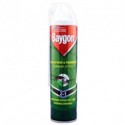 BAYGON SCHIUMA ML. 400 SCARAFAGGI E FORMICHE