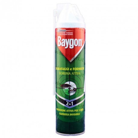 BAYGON SCHIUMA ML. 400 SCARAFAGGI E FORMICHE