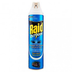 RAID OUTDOOR SPAZI APERTI SPRAY 500 ML.